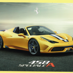 Cartolina Preview Ferrari 458 Speciale A