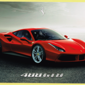 Cartolina Preview Ferrari 488 GTB