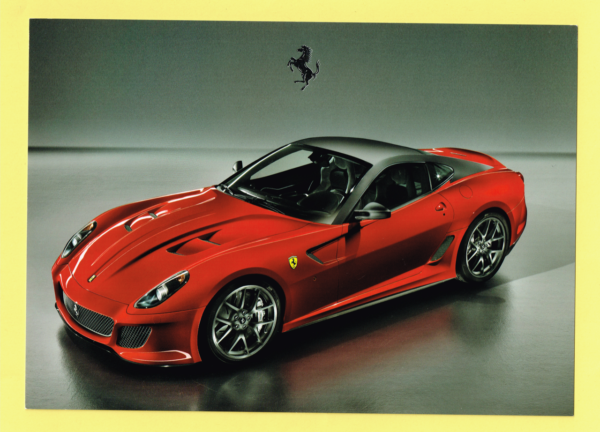 Cartolina Preview Ferrari 599 GTO