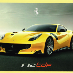 Cartolina Preview Ferrari F12 TDF