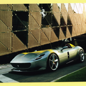 Cartolina Preview Ferrari Monza SP1