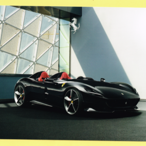 Cartolina Preview Ferrari Monza SP2