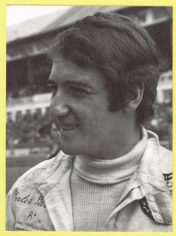 Cartolina Scuderia Ferrari 1972 Carlos Pace