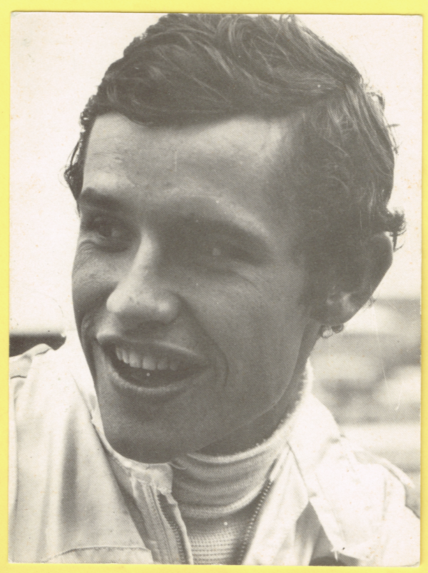 Cartolina Scuderia Ferrari 1972 Jacky Ickx