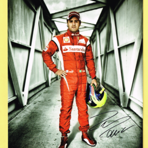 Cartolina Scuderia Ferrari 2011 Felipe Massa #3910/11