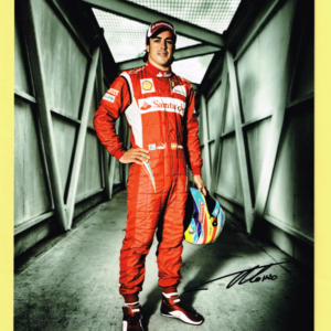 Cartolina Scuderia Ferrari 2011 Fernando Alonso #3909/11