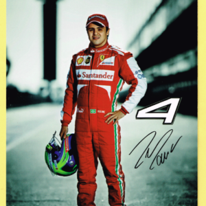 Cartolina Scuderia Ferrari 2013 Felipe Massa #4509/13