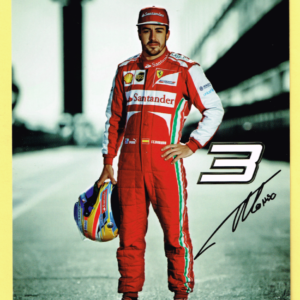 Cartolina Scuderia Ferrari 2013 Fernando Alonso #4509/13