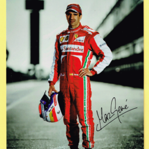 Cartolina Scuderia Ferrari 2013 Marc Gené #4520/13