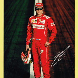 Cartolina Scuderia Ferrari 2014 Kimi Raikkonen #4704/14