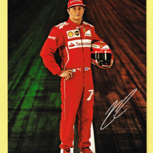 Cartolina Scuderia Ferrari 2014 Kimi Raikkonen #4710/14