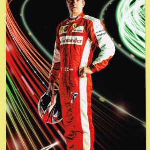 Cartolina Scuderia Ferrari 2015 Kimi Raikkonen