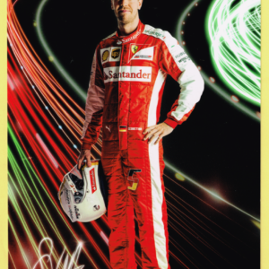Cartolina Scuderia Ferrari 2015 Sebastian Vettel