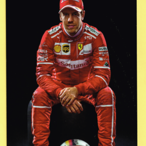 Cartolina Scuderia Ferrari 2017 Sebastian Vettel