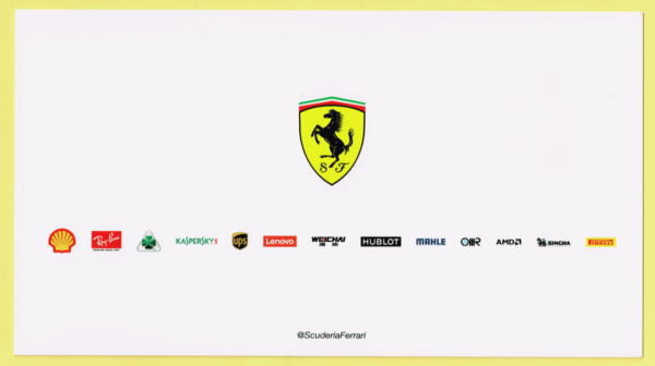 Cartolina Scuderia Ferrari 2018 Kimi Raikkonen - immagine 2