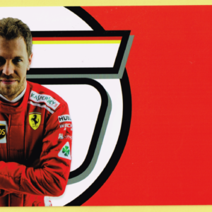 Cartolina Scuderia Ferrari 2018 Sebastian Vettel