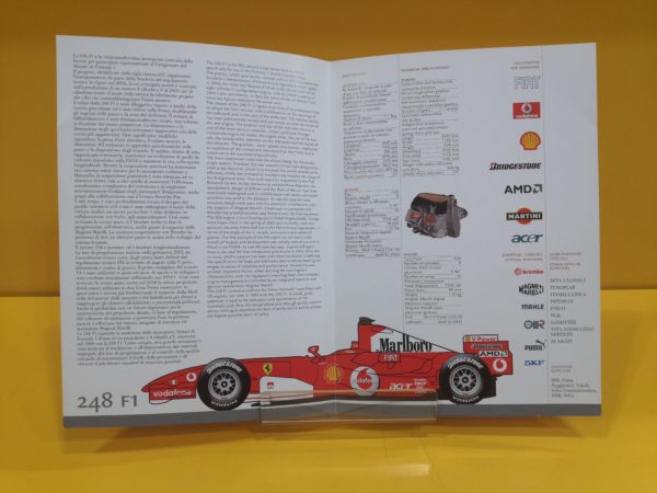 Ferrari 248 F1 - Brochure #2382/06 - immagine 2
