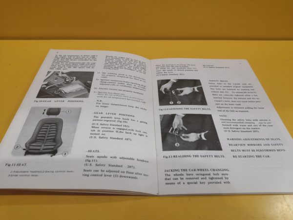 Ferrari 365 GTB/4 - Additional Instructions for the 1971 USA Version #47/71 - immagine 3