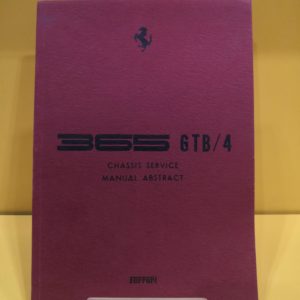 Ferrari 365 GTB/4 - Chassis Service #46/71
