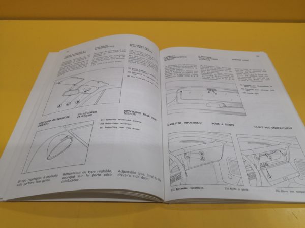 Ferrari 512 BB - Uso e Manutenzione Copia Anastatica - immagine 3