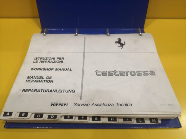Ferrari Testarossa - Istruzioni per le Riparazioni #330/84 - immagine 2