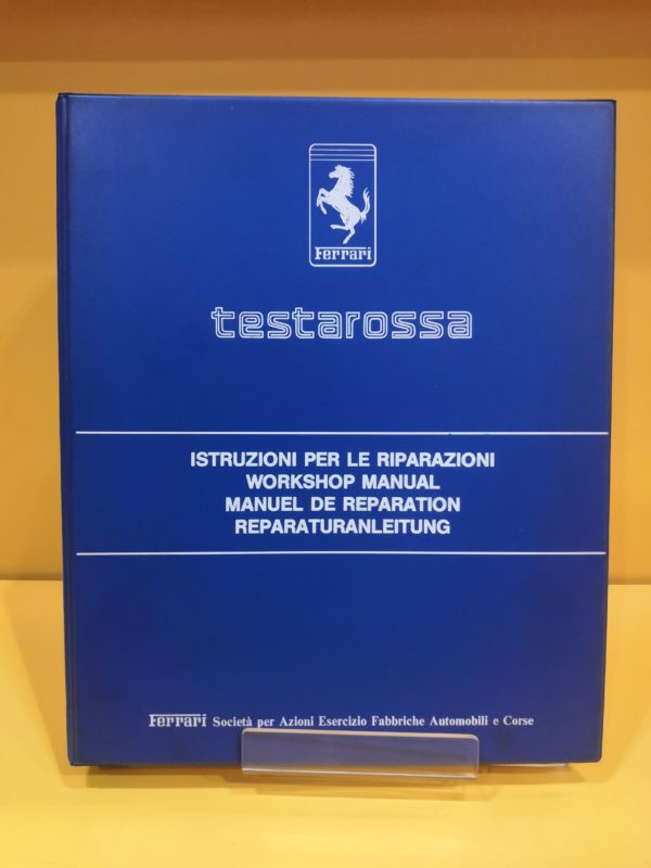 Ferrari Testarossa - Istruzioni per le Riparazioni #330/84
