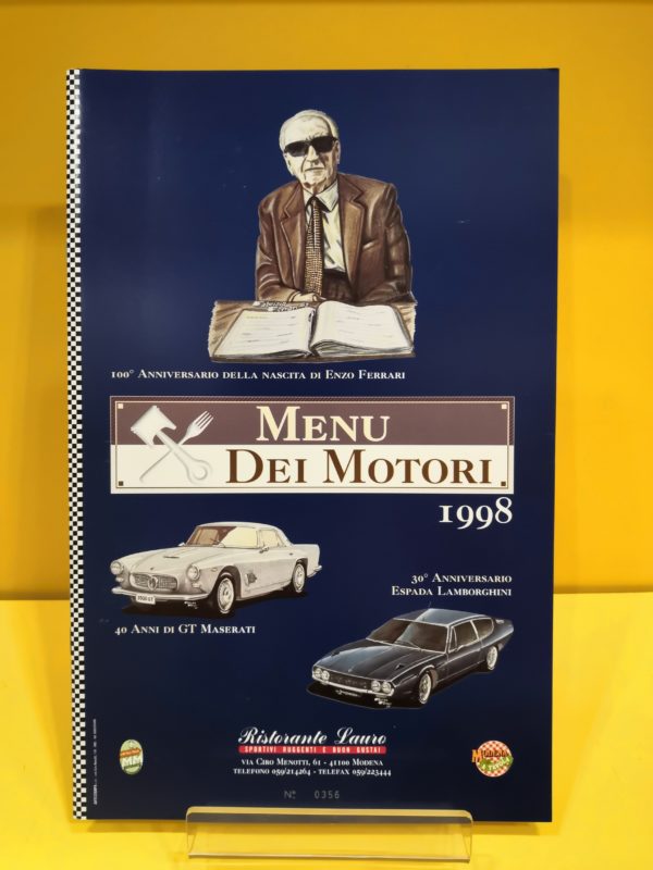 Menù dei Motori #3 - 1998