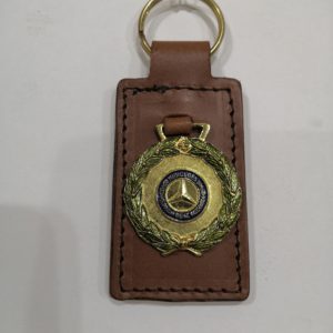 Portachiavi in Pelle con Corona d'Alloro Mercedes-Benz
