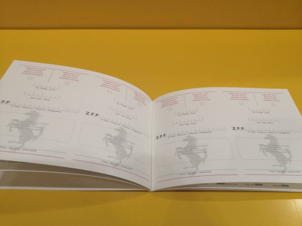 Certificato di Manutenzione Ferrari #3740/10 - immagine 3