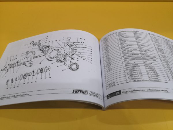 Ferrari 250 GT 1956 - Catalogo Parti di Ricambio - immagine 2