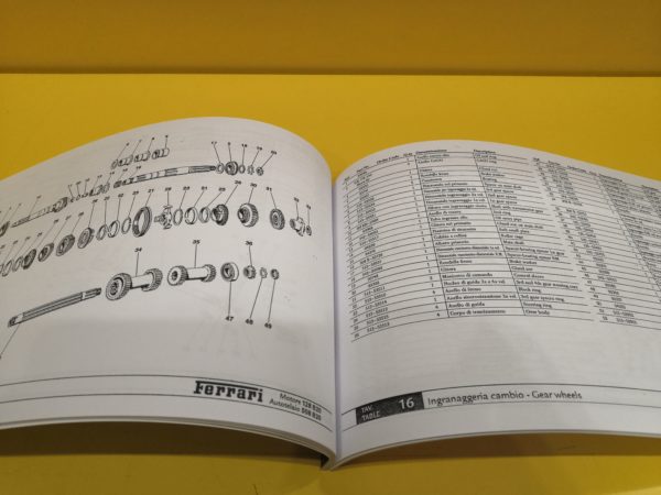 Ferrari 250 GT 1957 - Catalogo Parti di Ricambio - immagine 2