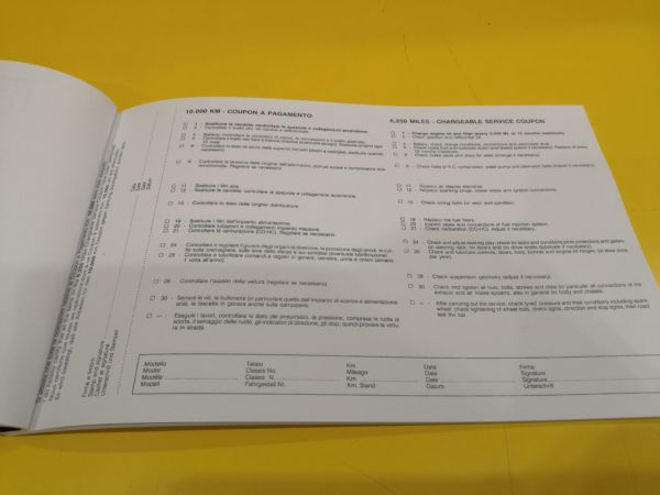 Ferrari 288 GTO Service Record - immagine 5