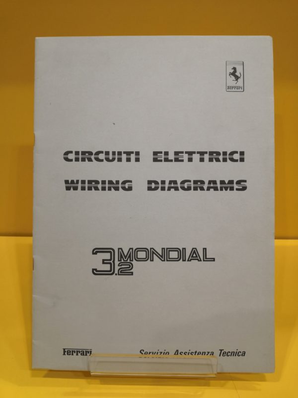 Ferrari 3.2 Mondial - Circuiti Elettrici #419/86
