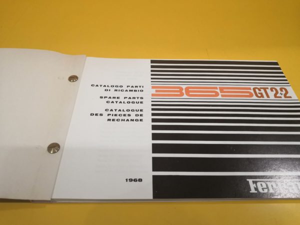 Ferrari 365 GT 2+2 - Catalogo Parti di Ricambio #23/68 - immagine 2