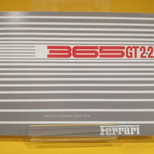 Ferrari 365 GT 2+2 - Catalogo Parti di Ricambio #35/69 (Reprint)