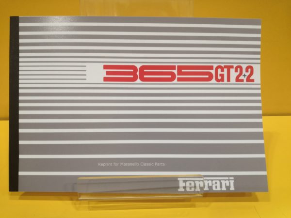 Ferrari 365 GT 2+2 - Catalogo Parti di Ricambio #35/69 (Reprint)