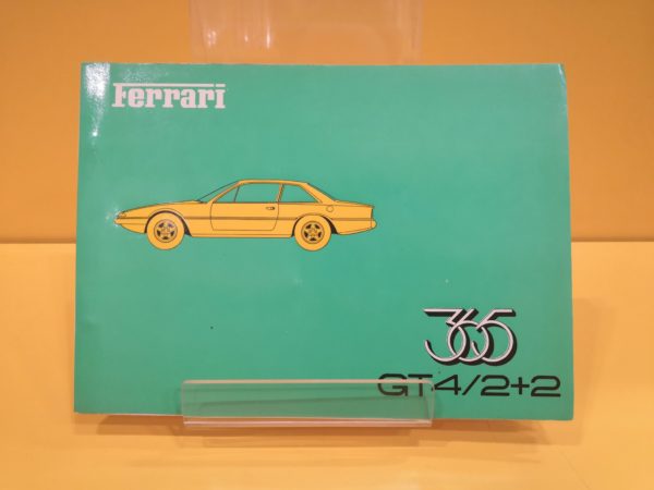 Ferrari 365 GT4 2+2 - Catalogo Parti di Ricambio #78/73