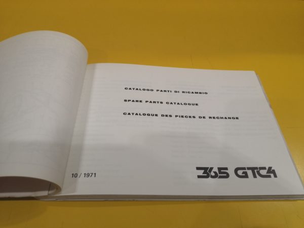 Ferrari 365 GTC4 - Catalogo Parti di Ricambio #59/71 - immagine 3