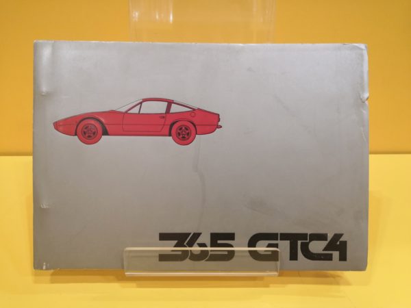 Ferrari 365 GTC4 - Catalogo Parti di Ricambio #59/71