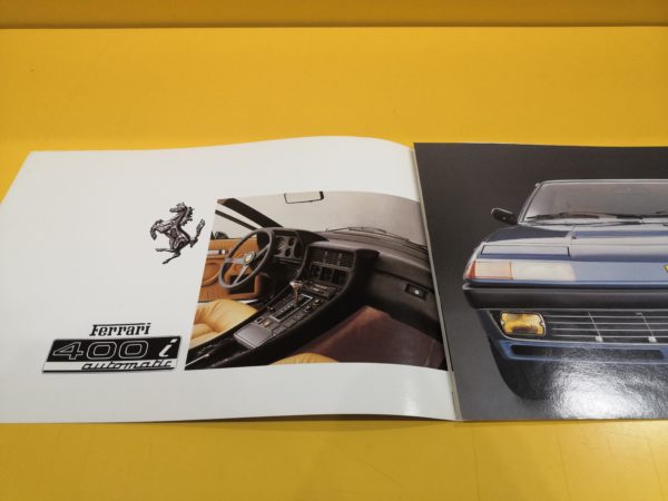 Ferrari 400i Automatic - Brochure #246/82 - 3M/9/82 - immagine 2