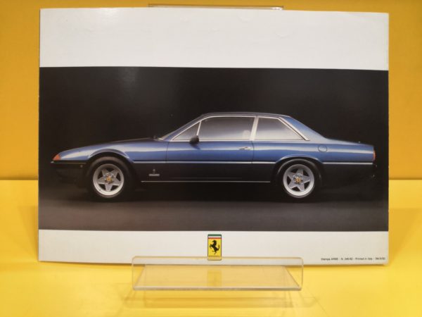 Ferrari 400i Automatic - Brochure #246/82 - 3M/9/82 - immagine 3