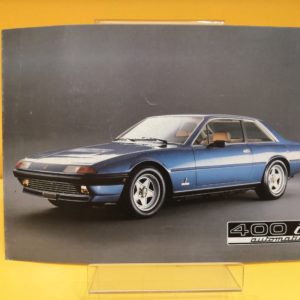 Ferrari 400i Automatic - Brochure #246/82 - 6M/3/83