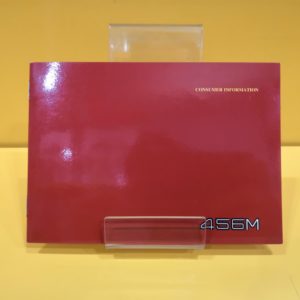 Ferrari 456M - Consumer Information #1354/98