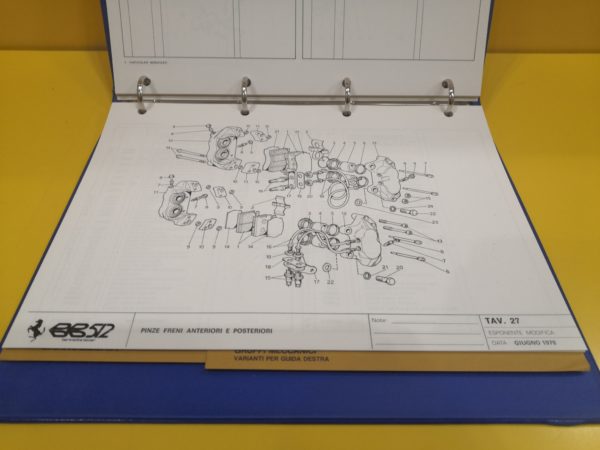 Ferrari 512 BB - Catalogo Parti di Ricambio #159/78 - immagine 3