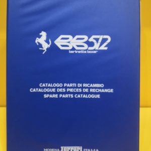 Ferrari 512 BB - Catalogo Parti di Ricambio #159/78