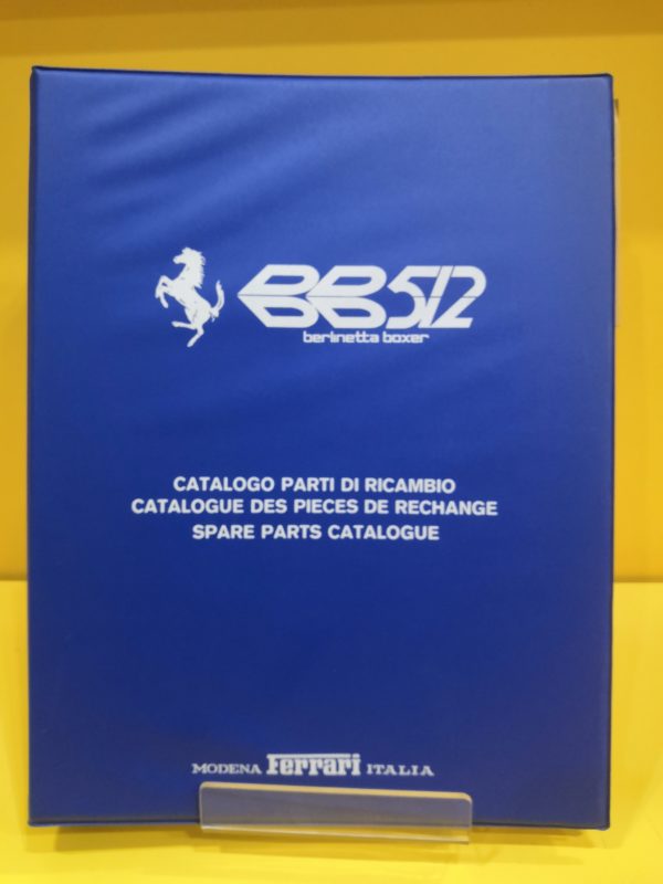 Ferrari 512 BB - Catalogo Parti di Ricambio #159/78