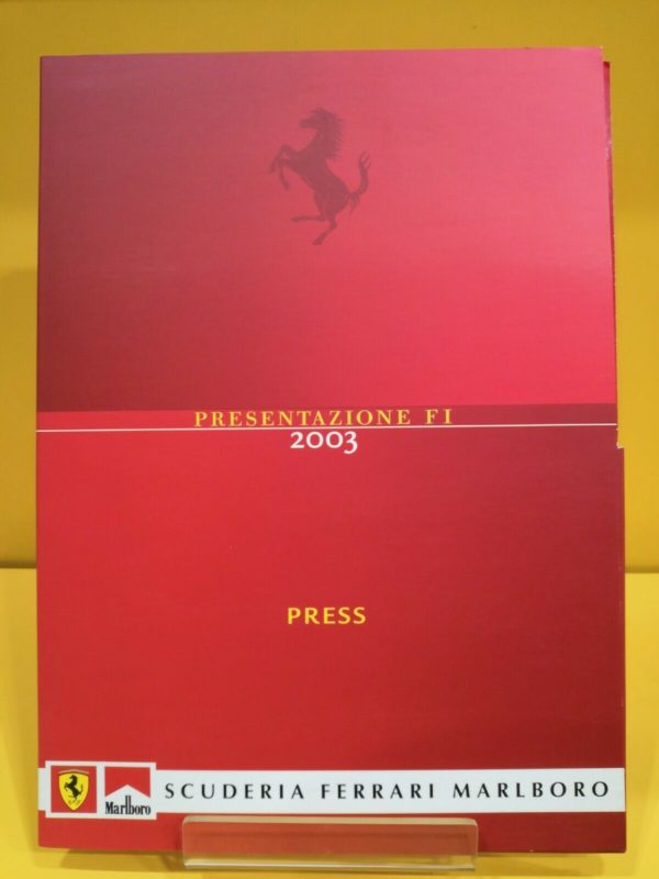 Ferrari F2003-GA Press-Kit #1884/03