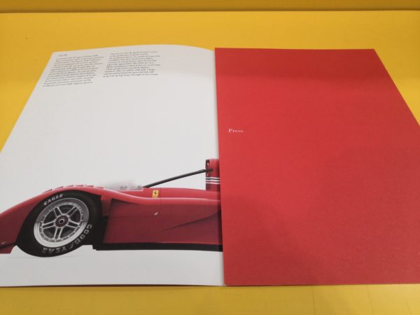Ferrari F333 SP - Press #831/94 - 0.1M/2/94 - immagine 2