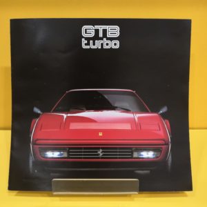Ferrari GTB Turbo - Brochure #427/86