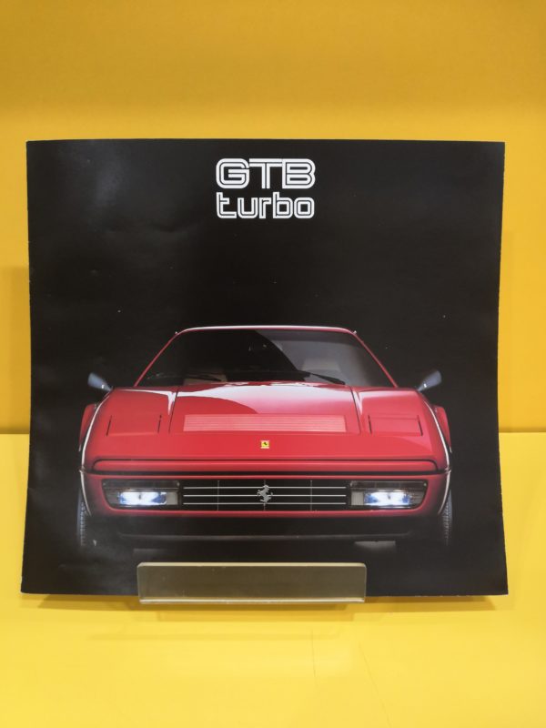 Ferrari GTB Turbo - Brochure #427/86